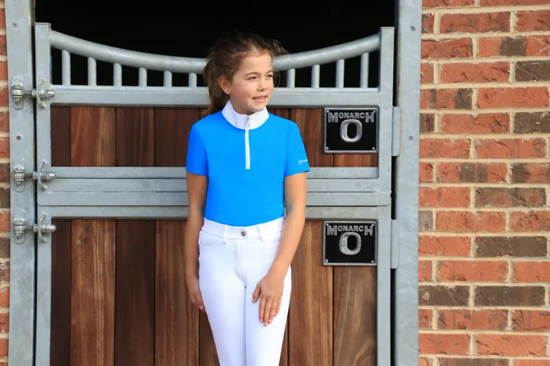 Coldstream Next Generation Ayton Show Shirt - Blue-2